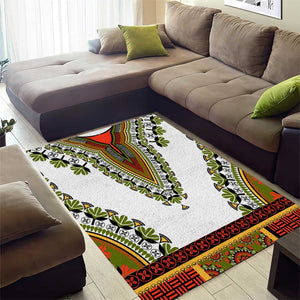 Africa Area Rug African Dashiki Royal Gold Version