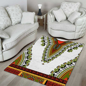 Africa Area Rug African Dashiki Royal Gold Version