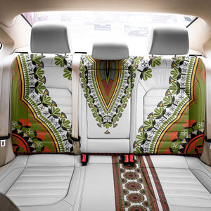 Africa Back Car Seat Cover African Dashiki Royal Gold Version