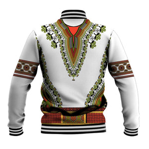 Africa Baseball Jacket African Dashiki Royal Gold Version LT14