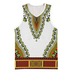 Africa Basketball Jersey African Dashiki Royal Gold Version LT14