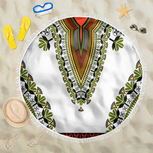 Africa Beach Blanket African Dashiki Royal Gold Version