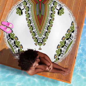 Africa Beach Blanket African Dashiki Royal Gold Version