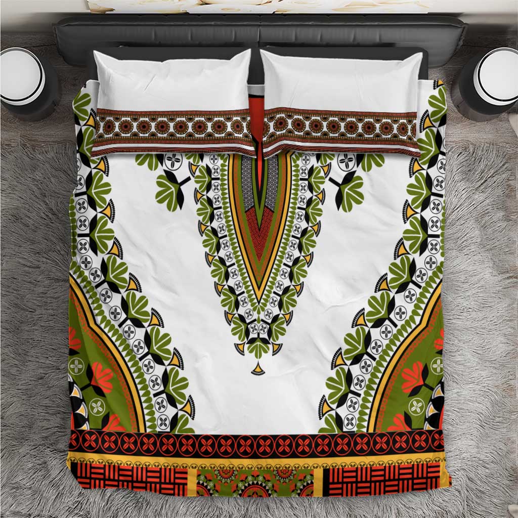 Africa Bedding Set African Dashiki Royal Gold Version