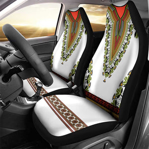 Africa Car Seat Cover African Dashiki Royal Gold Version