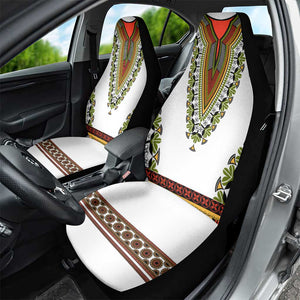 Africa Car Seat Cover African Dashiki Royal Gold Version