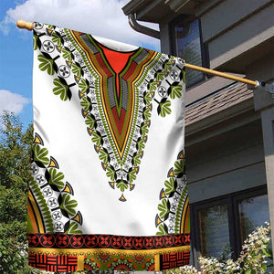 Africa Garden Flag African Dashiki Royal Gold Version