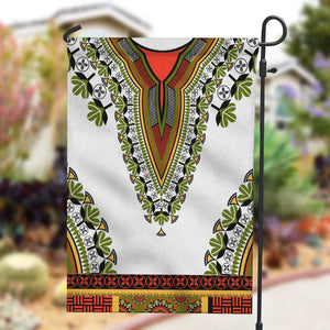 Africa Garden Flag African Dashiki Royal Gold Version