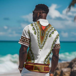 Africa Hawaiian Shirt African Dashiki Royal Gold Version