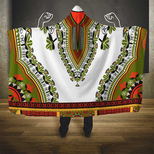 Africa Hooded Blanket African Dashiki Royal Gold Version