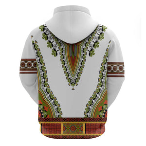 Africa Hoodie African Dashiki Royal Gold Version