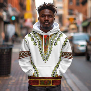 Africa Hoodie African Dashiki Royal Gold Version