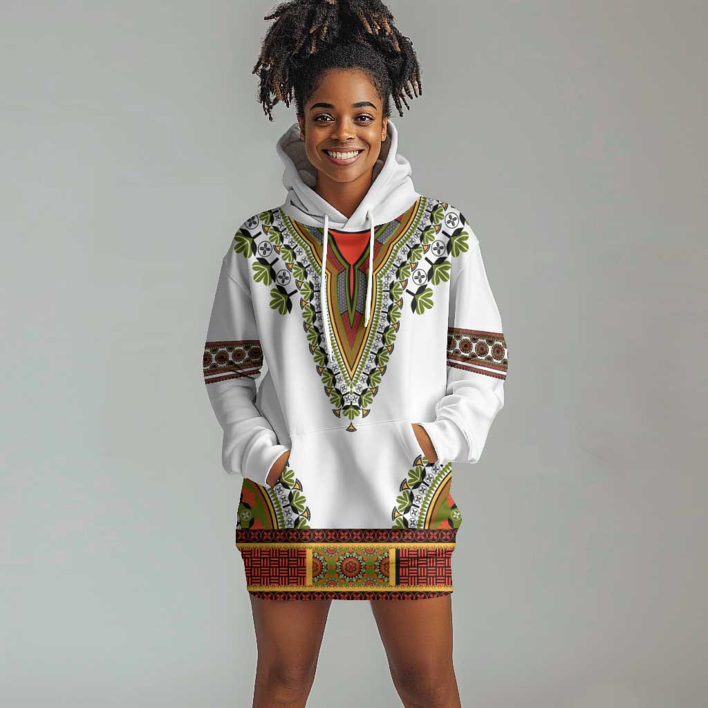 Africa Hoodie Dress African Dashiki Royal Gold Version