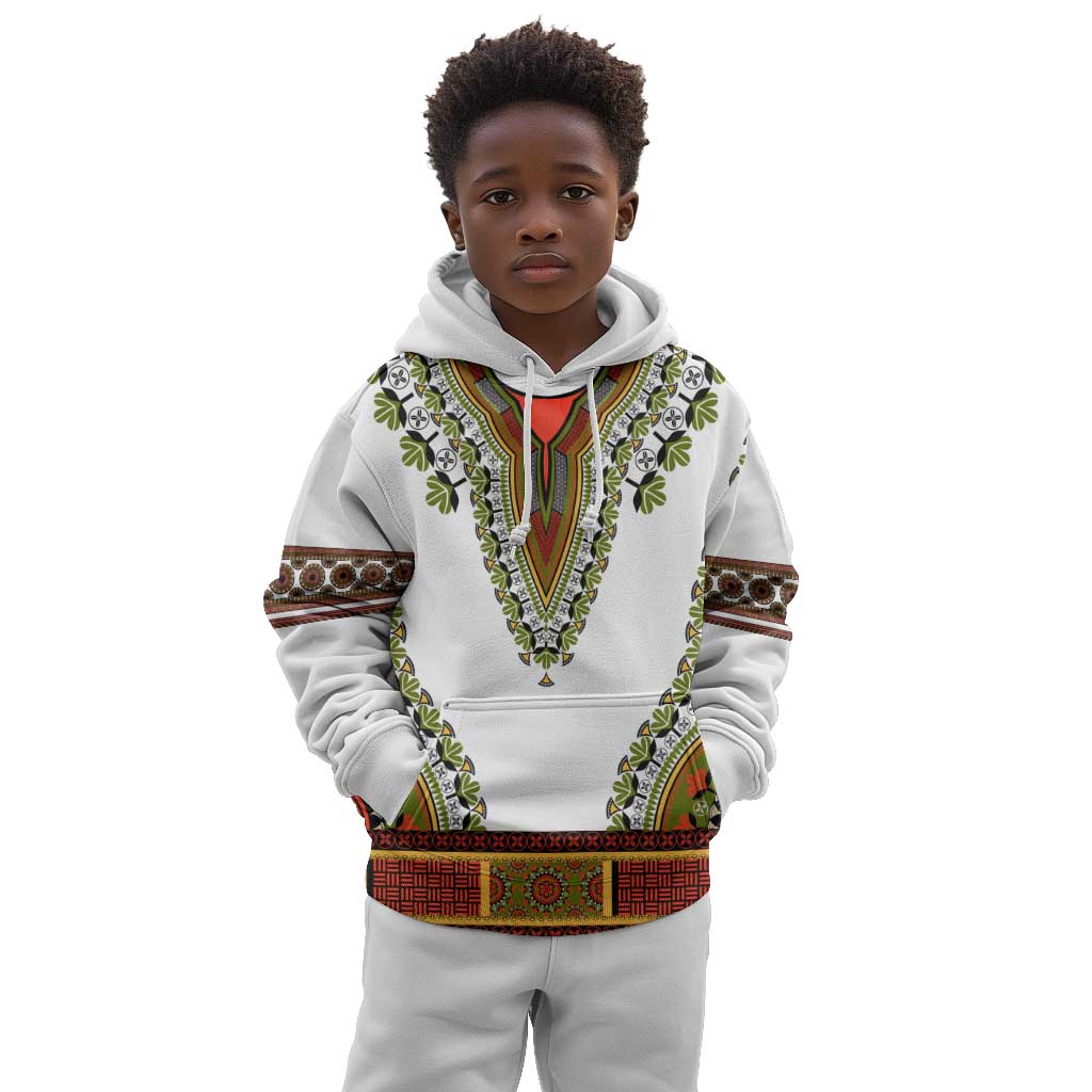 Africa Kid Hoodie African Dashiki Royal Gold Version