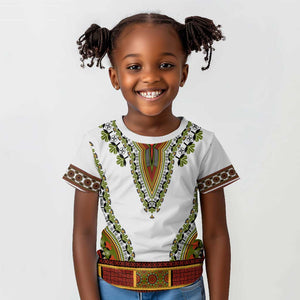 Africa Kid T shirt African Dashiki Royal Gold Version