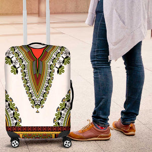 Africa Luggage Cover African Dashiki Royal Gold Version