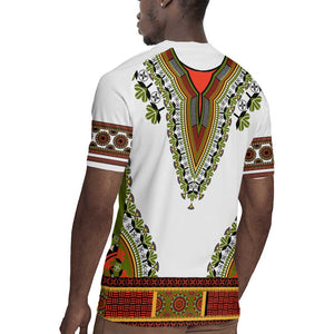 Africa Rugby Jersey African Dashiki Royal Gold Version