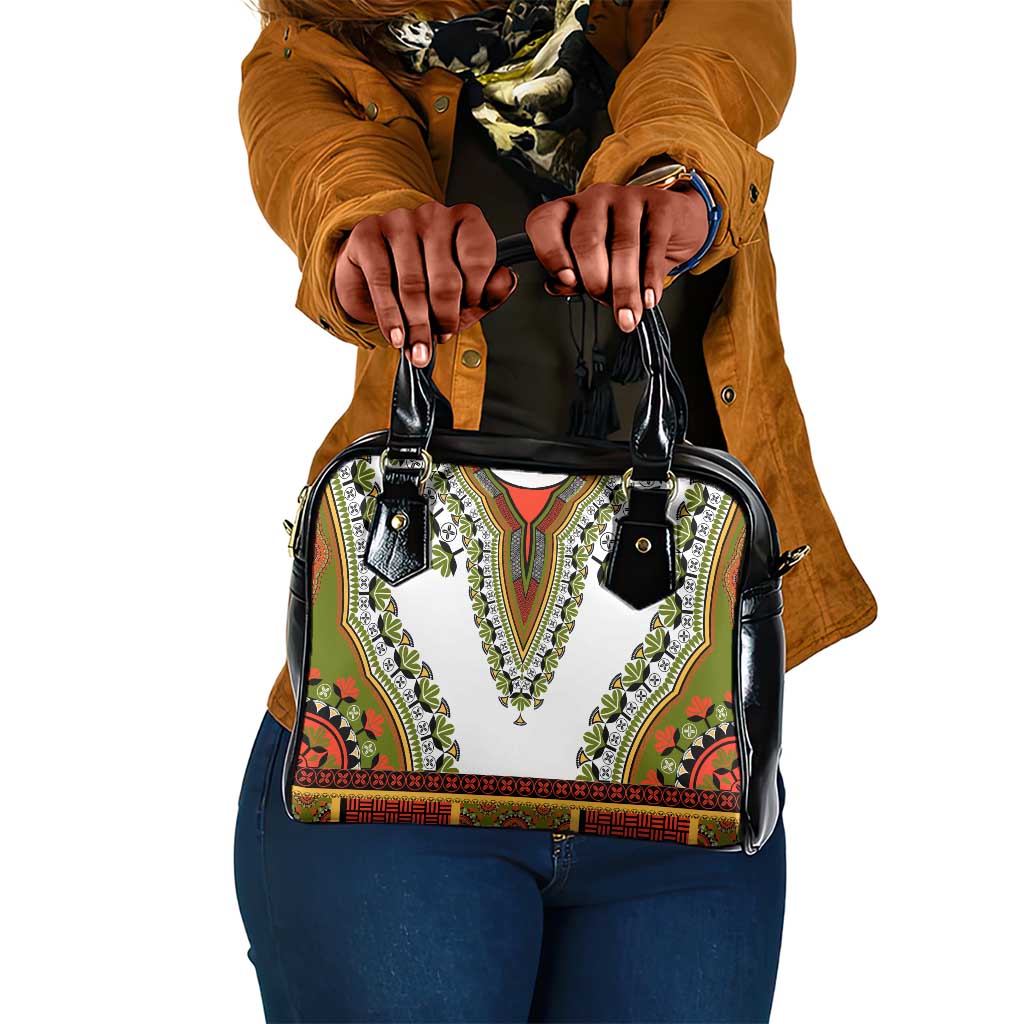 Africa Shoulder Handbag African Dashiki Royal Gold Version