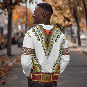 Africa Sweatshirt African Dashiki Royal Gold Version