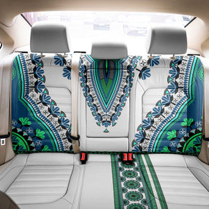 Africa Back Car Seat Cover African Dashiki Royal Turquoise Version