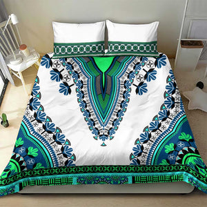 Africa Bedding Set African Dashiki Royal Turquoise Version