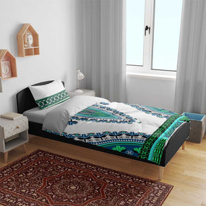 Africa Bedding Set African Dashiki Royal Turquoise Version