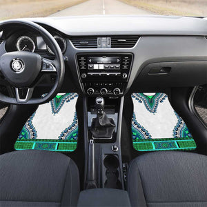 Africa Car Mats African Dashiki Royal Turquoise Version