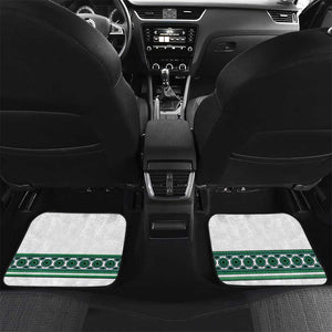 Africa Car Mats African Dashiki Royal Turquoise Version