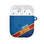 DR Congo Basketball Custom AirPods Case 2026 Go Leopards
