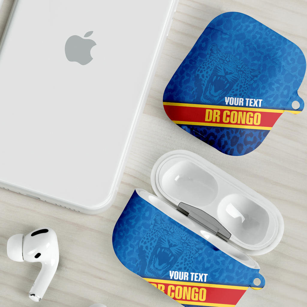 DR Congo Basketball Custom AirPods Case 2026 Go Leopards
