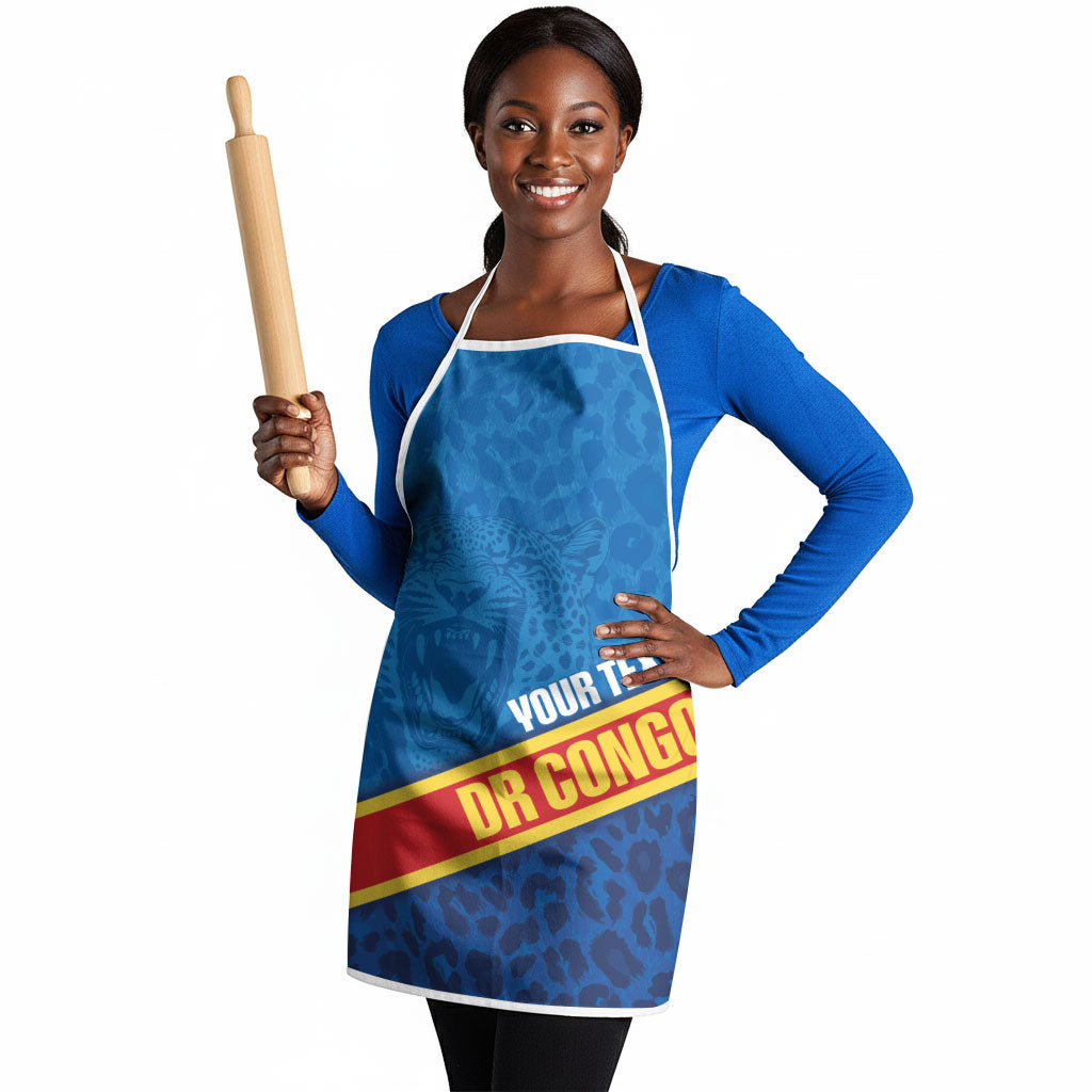 DR Congo Basketball Custom Apron 2026 Go Leopards
