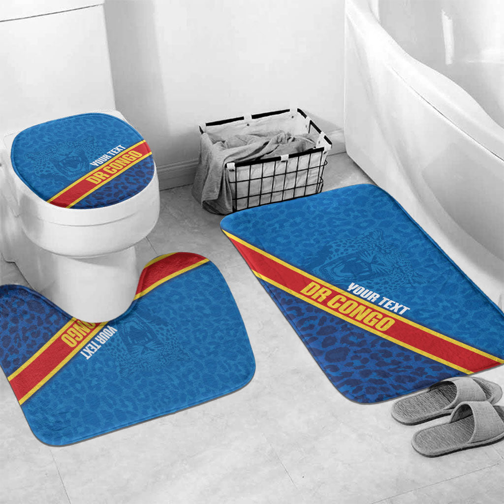 DR Congo Basketball Custom Bathroom Set 2026 Go Leopards
