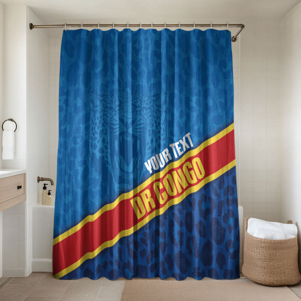 DR Congo Basketball Custom Bathroom Set 2026 Go Leopards
