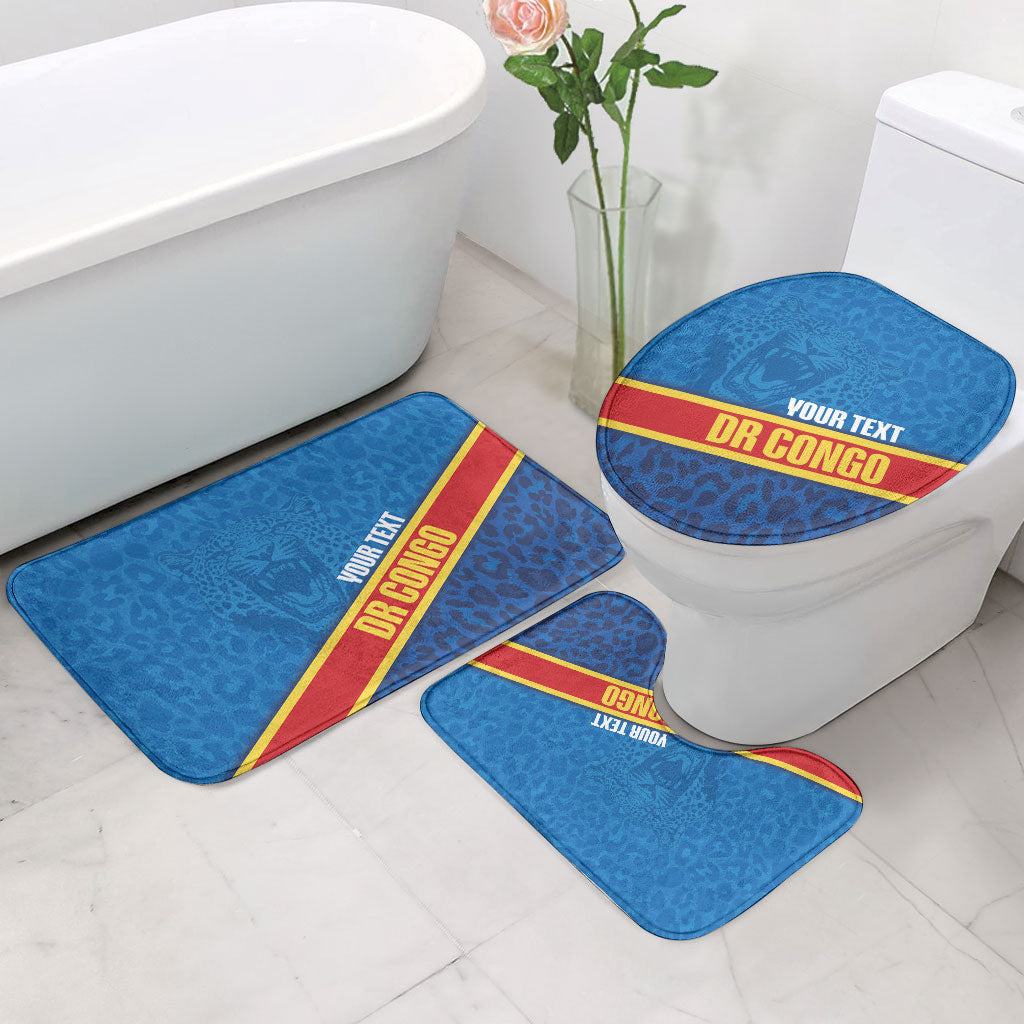 DR Congo Basketball Custom Bathroom Set 2026 Go Leopards