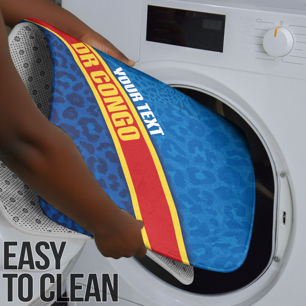 DR Congo Basketball Custom Bathroom Set 2026 Go Leopards
