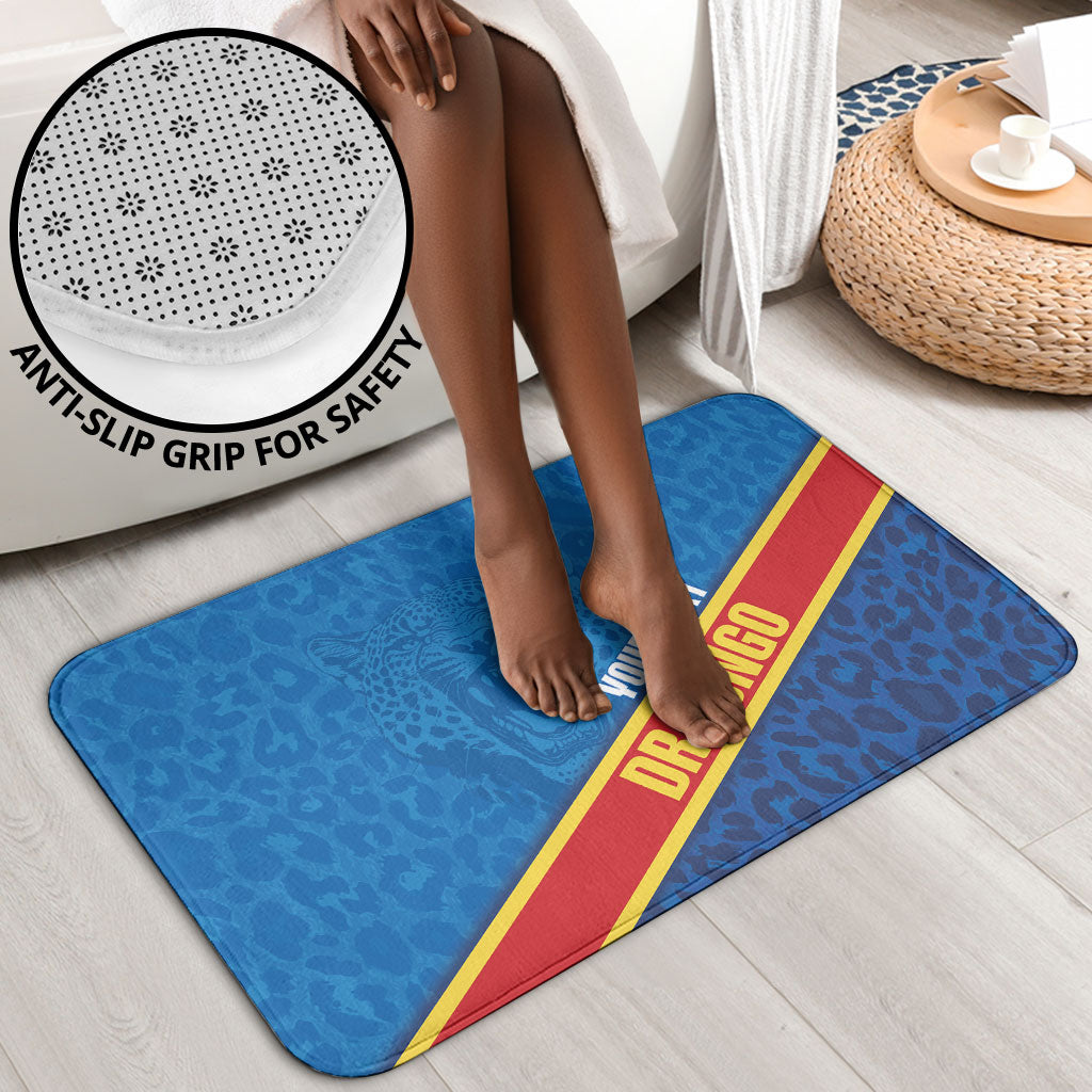 DR Congo Basketball Custom Bathroom Set 2026 Go Leopards