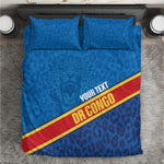 DR Congo Basketball Custom Bedding Set 2026 Go Leopards