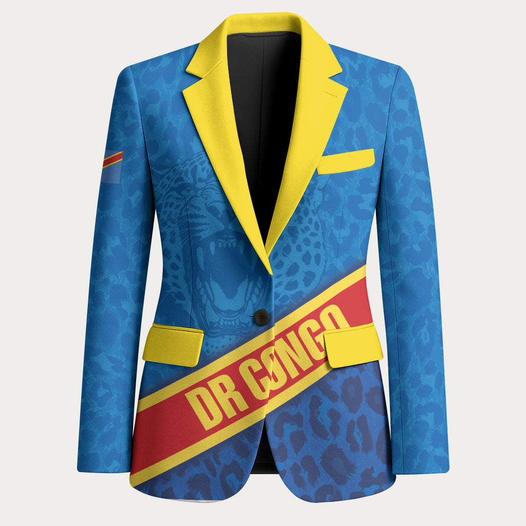 DR Congo Basketball Custom Blazer 2026 Go Leopards