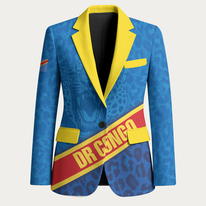 DR Congo Basketball Custom Blazer 2026 Go Leopards
