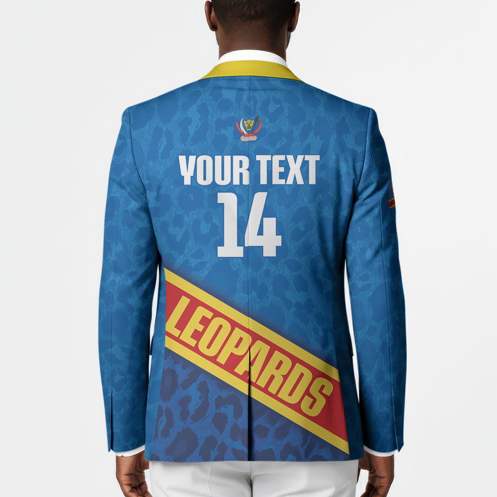 DR Congo Basketball Custom Blazer 2026 Go Leopards
