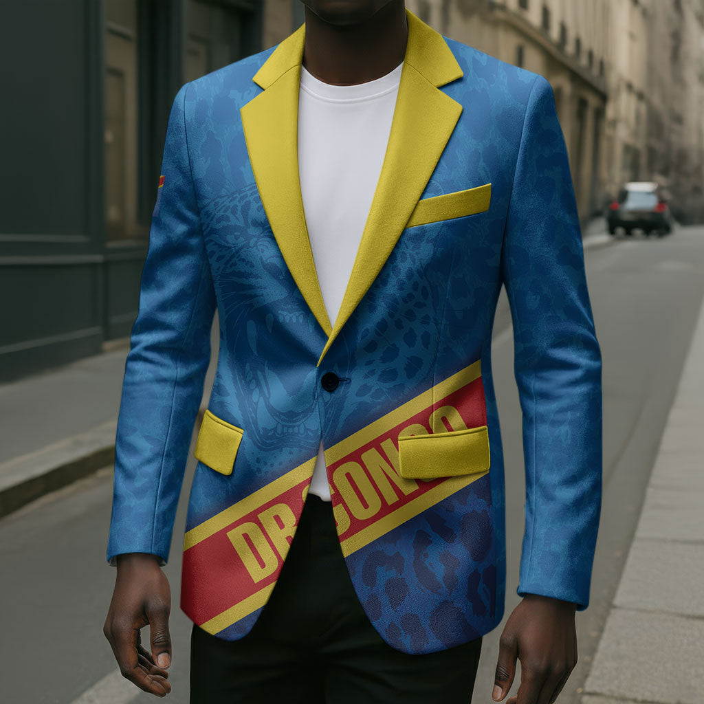 DR Congo Basketball Custom Blazer 2026 Go Leopards