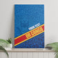 DR Congo Basketball Custom Canvas Wall Art 2026 Go Leopards