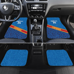 DR Congo Basketball Custom Car Mats 2026 Go Leopards