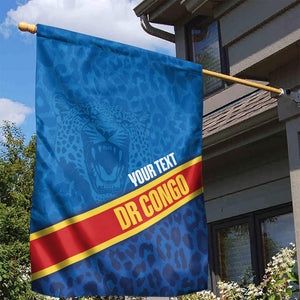 DR Congo Basketball Custom Garden Flag 2026 Go Leopards