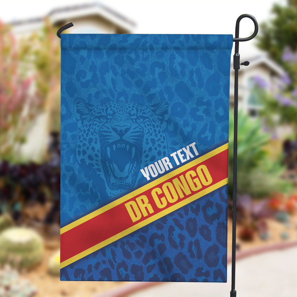 DR Congo Basketball Custom Garden Flag 2026 Go Leopards