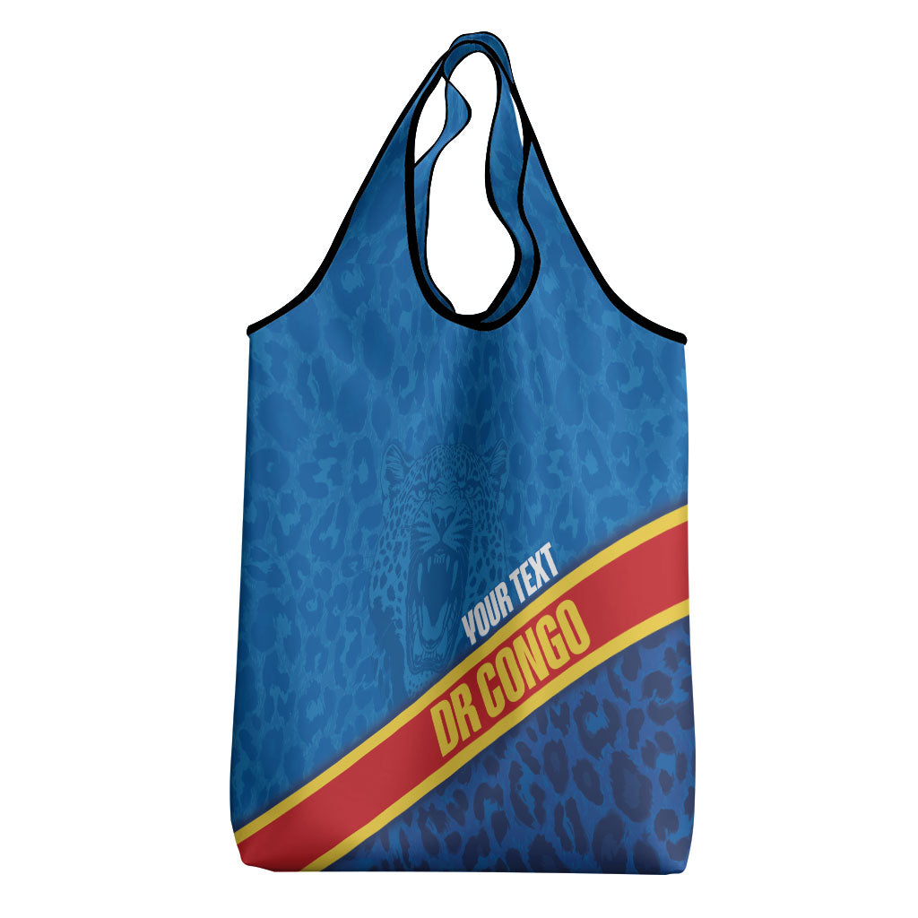 DR Congo Basketball Custom Grocery Bag 2026 Go Leopards