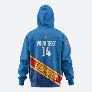 DR Congo Basketball Custom Hoodie 2026 Go Leopards