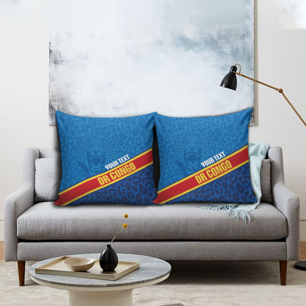 DR Congo Basketball Custom Pillow Cover 2026 Go Leopards