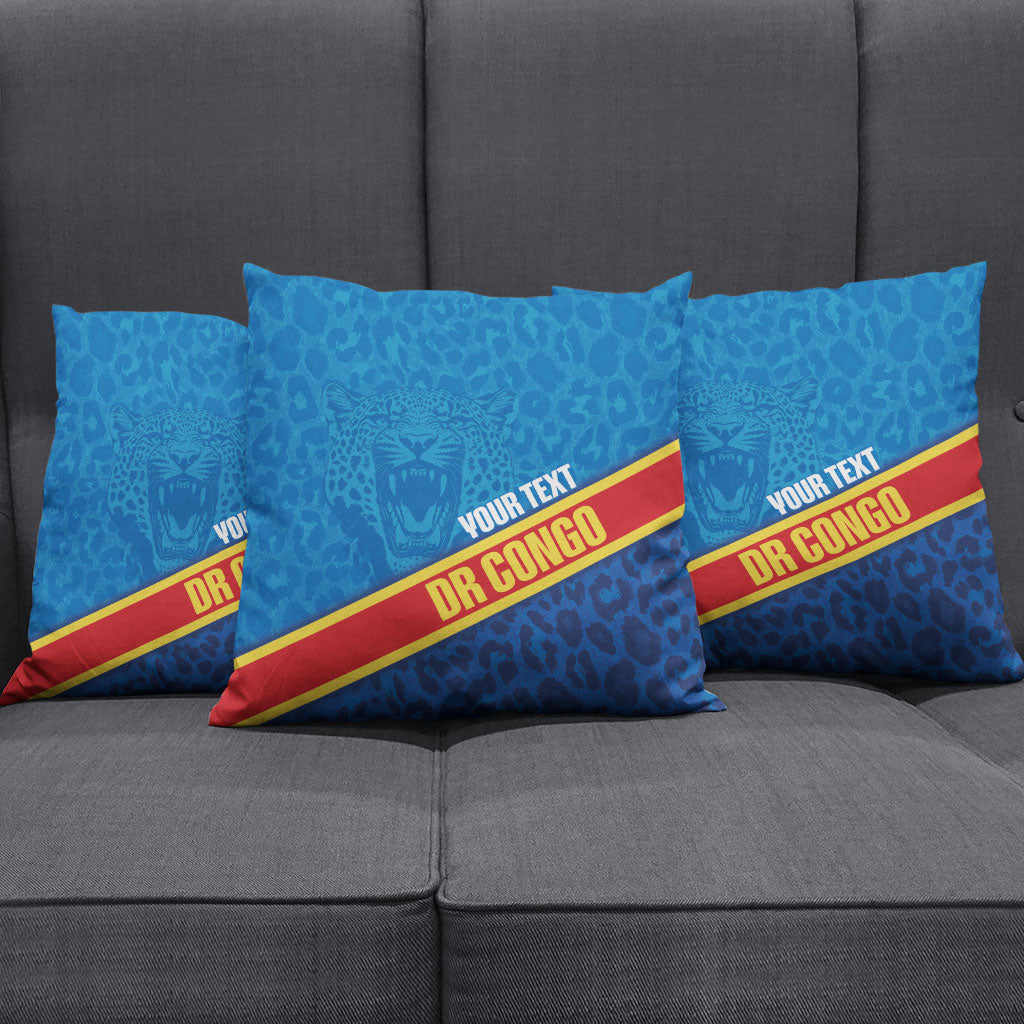 DR Congo Basketball Custom Pillow Cover 2026 Go Leopards