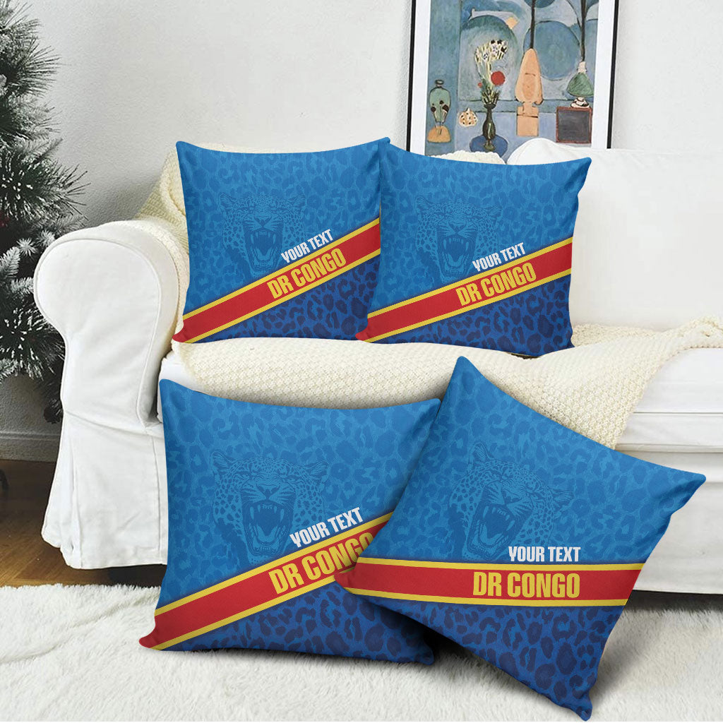 DR Congo Basketball Custom Pillow Cover 2026 Go Leopards